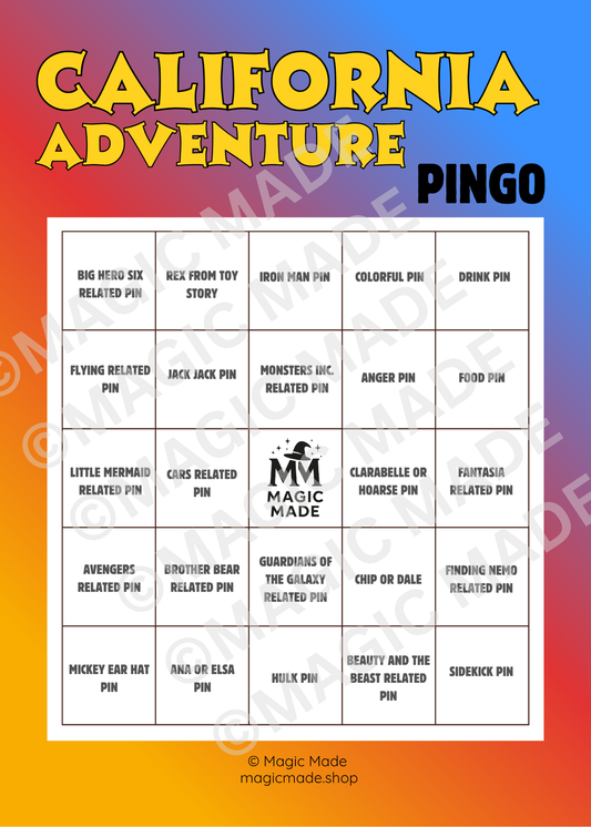 CALIFORNIA ADVENTURE Pingo - Vol 1