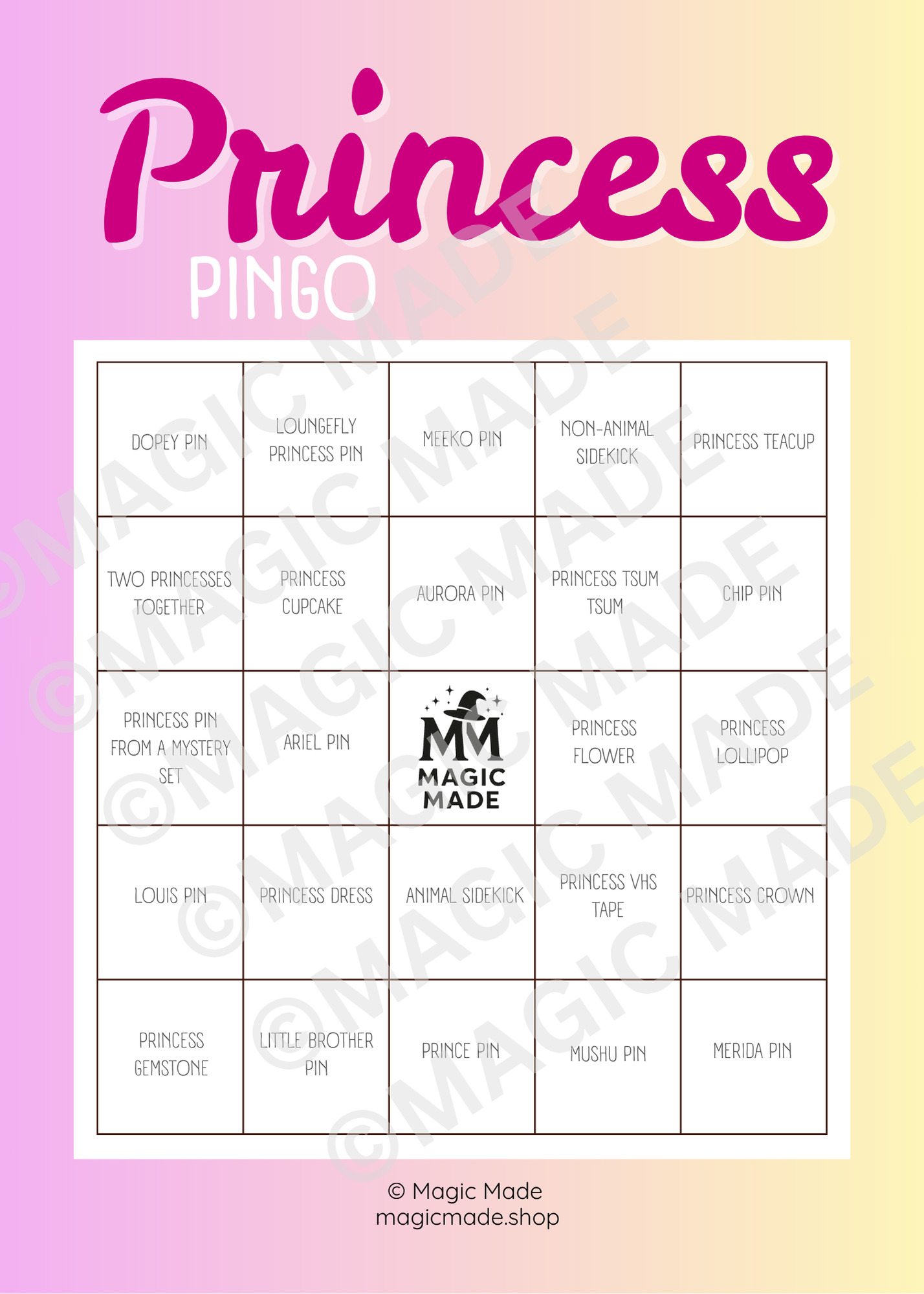 PRINCESS Pingo - Vol 1