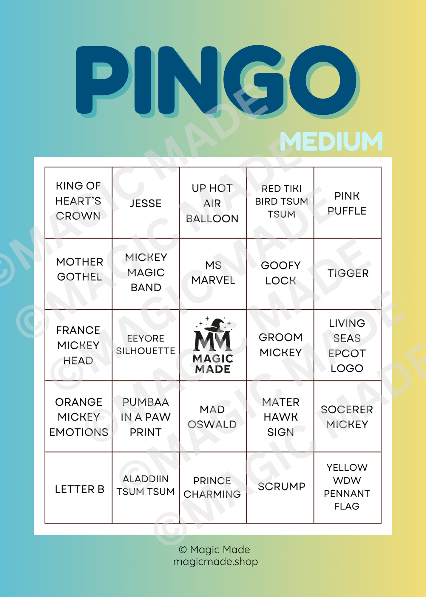 General Pingo - MEDIUM- Vol 2