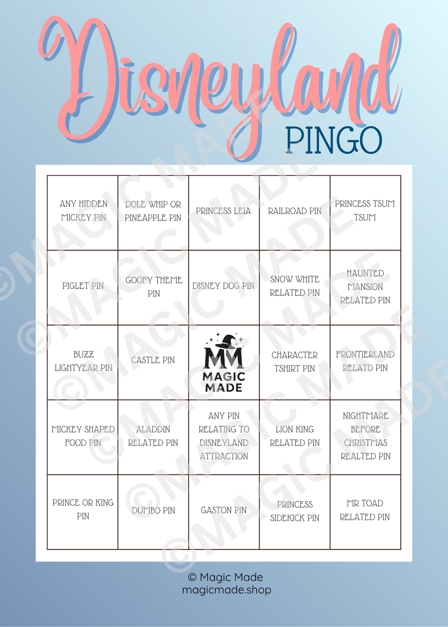 DISNEYLAND Pingo - Vol 1