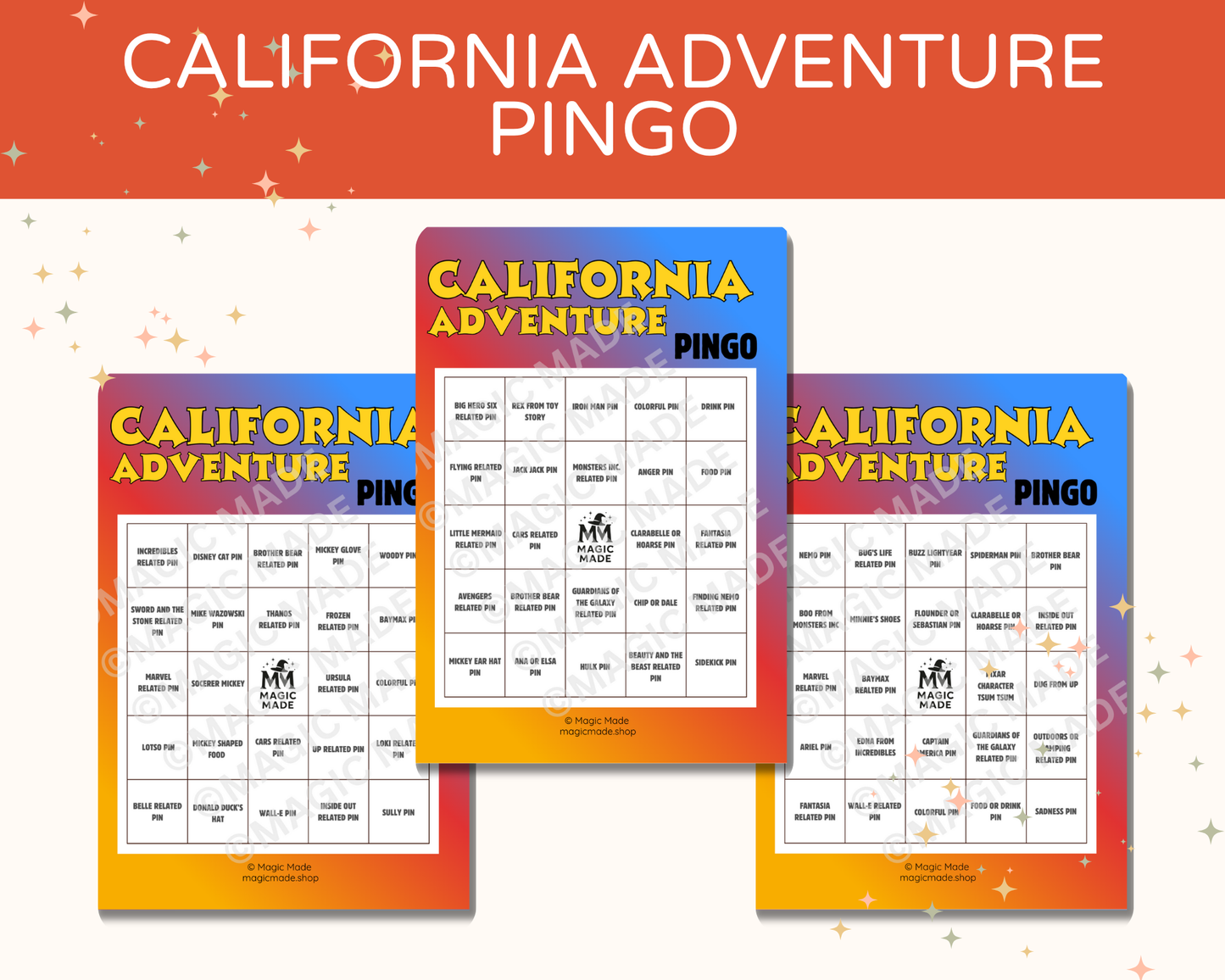 CALIFORNIA ADVENTURE Pingo - Vol 1