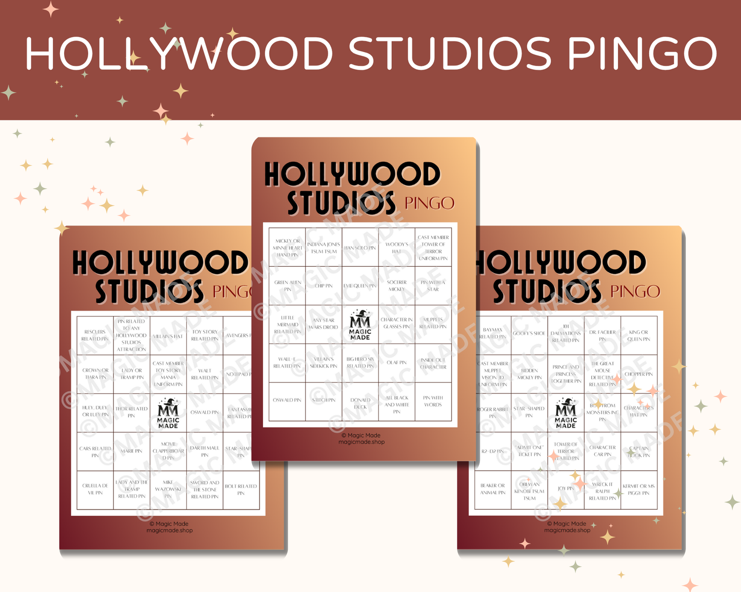 HOLLYWOOD STUDIOS Pingo - Vol 1