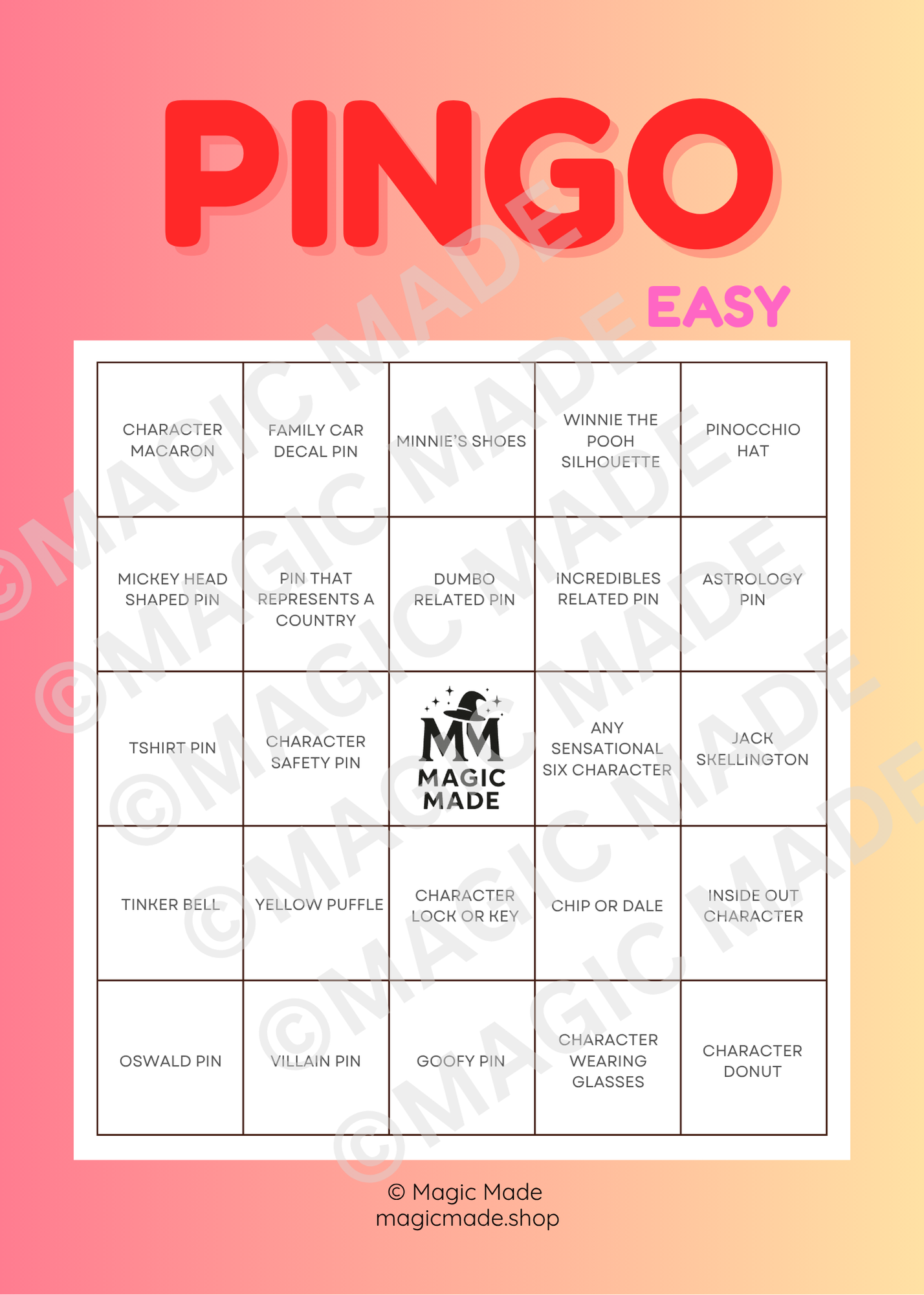 General Pingo - EASY - Vol 1