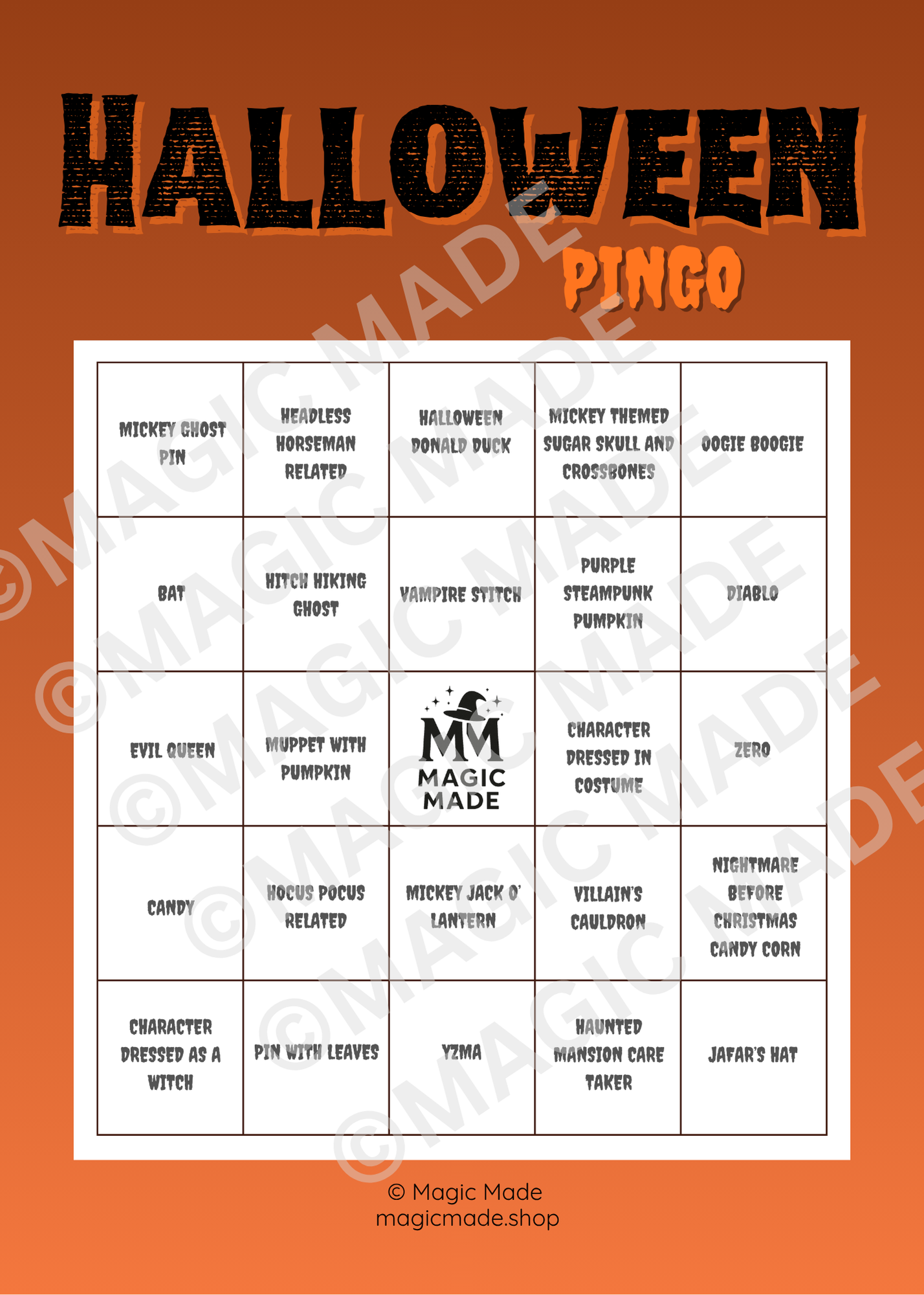 HALLOWEEN Pingo - Vol 1