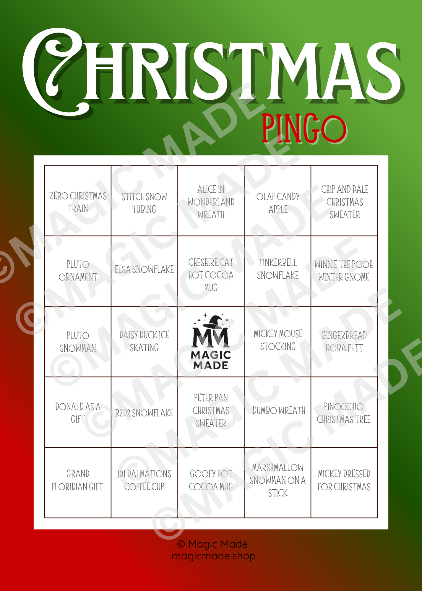 CHRISTMAS Pingo - Vol 1