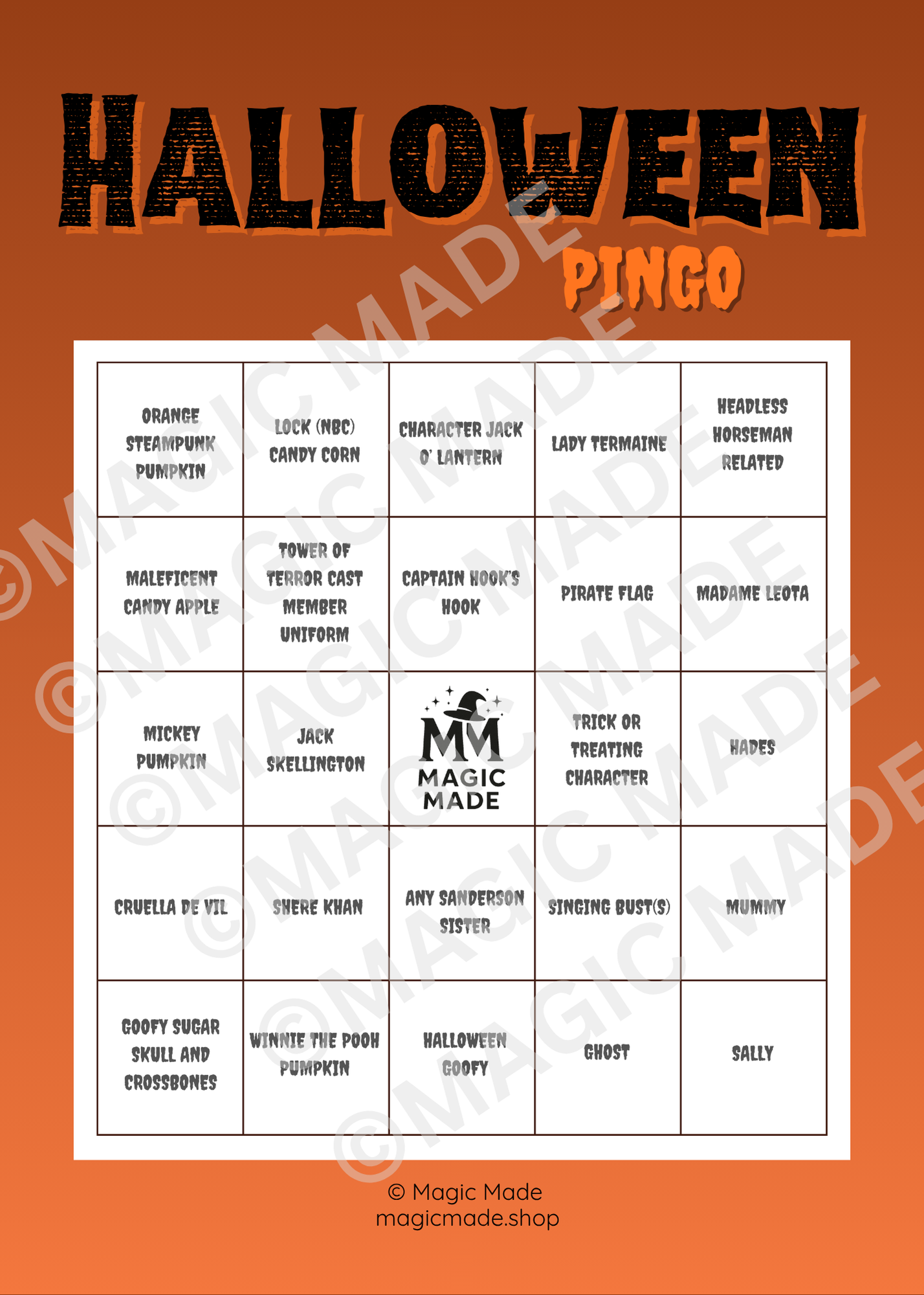 HALLOWEEN Pingo - Vol 1