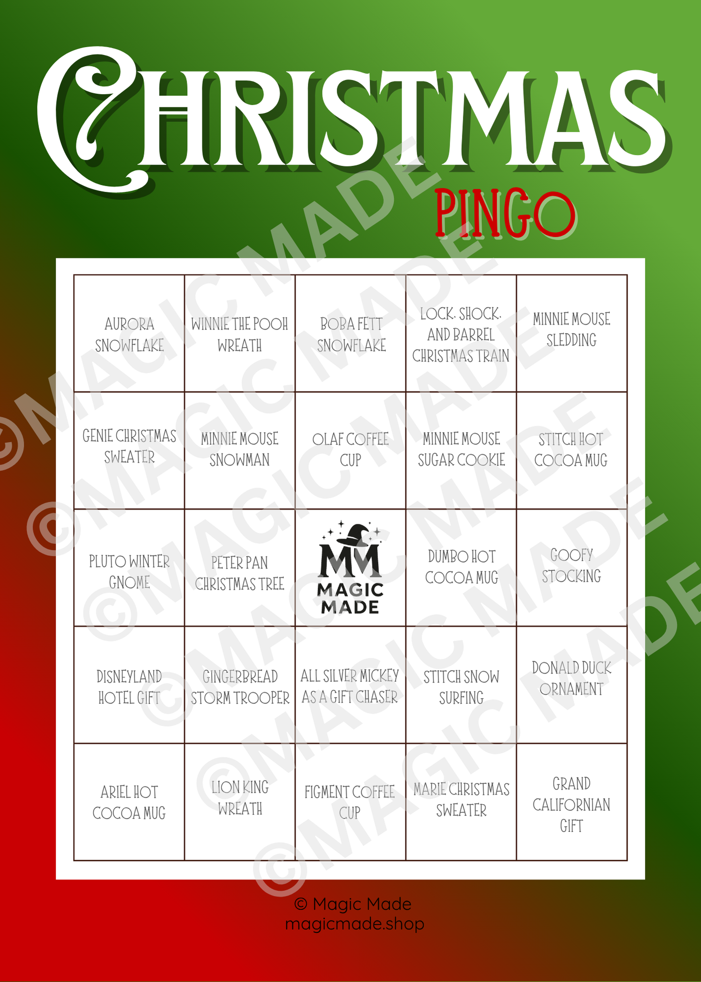 CHRISTMAS Pingo - Vol 1