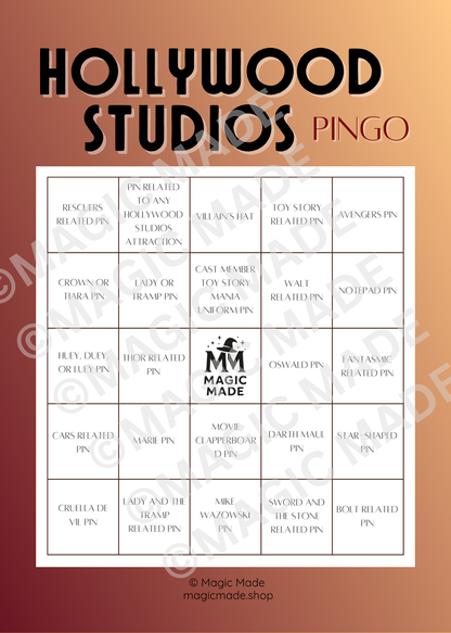HOLLYWOOD STUDIOS Pingo - Vol 1