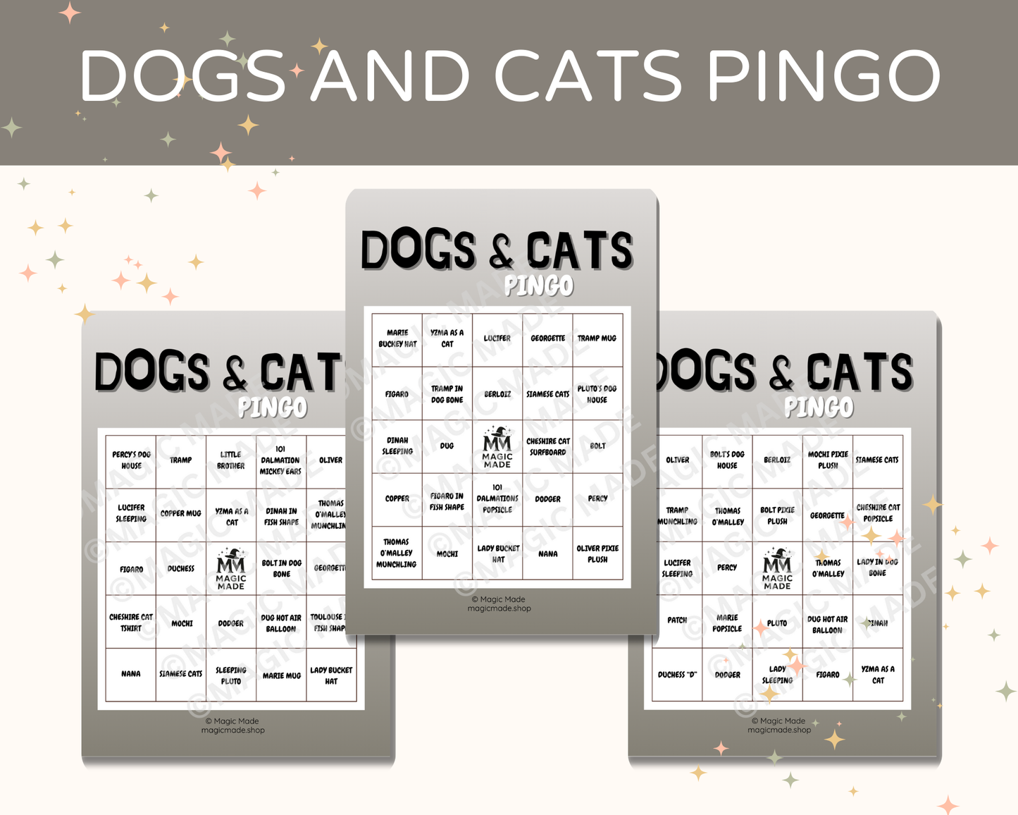 DOGS AND CATS Pingo - Vol 1