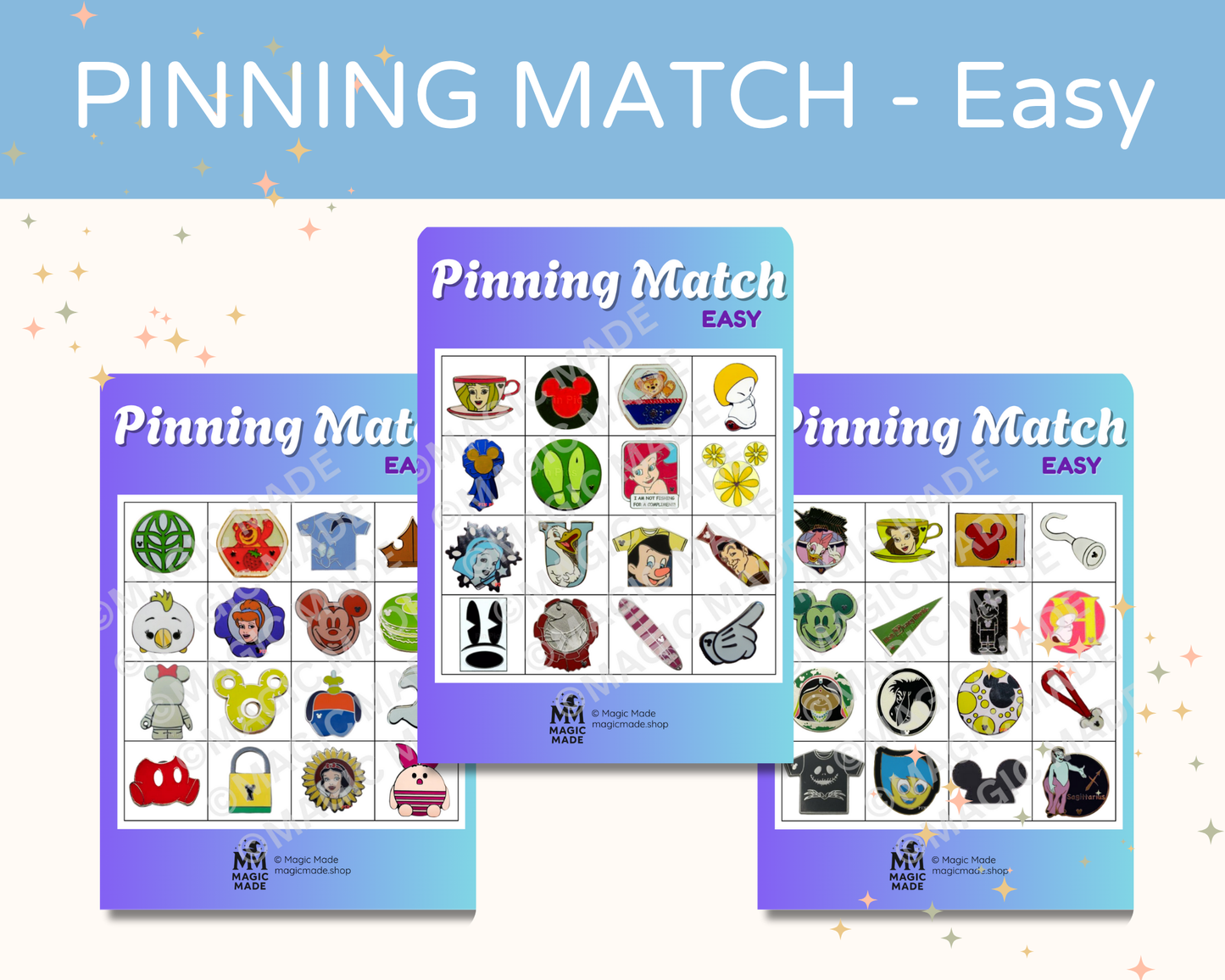 General Pinning Match - EASY - Vol 1