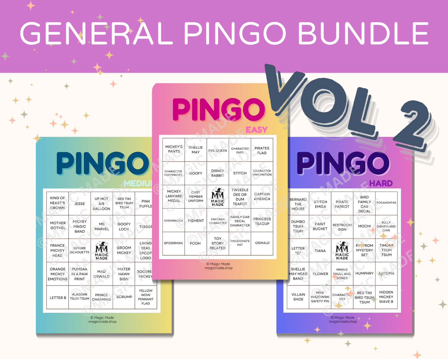 BUNDLE General Pingo - VOL 2