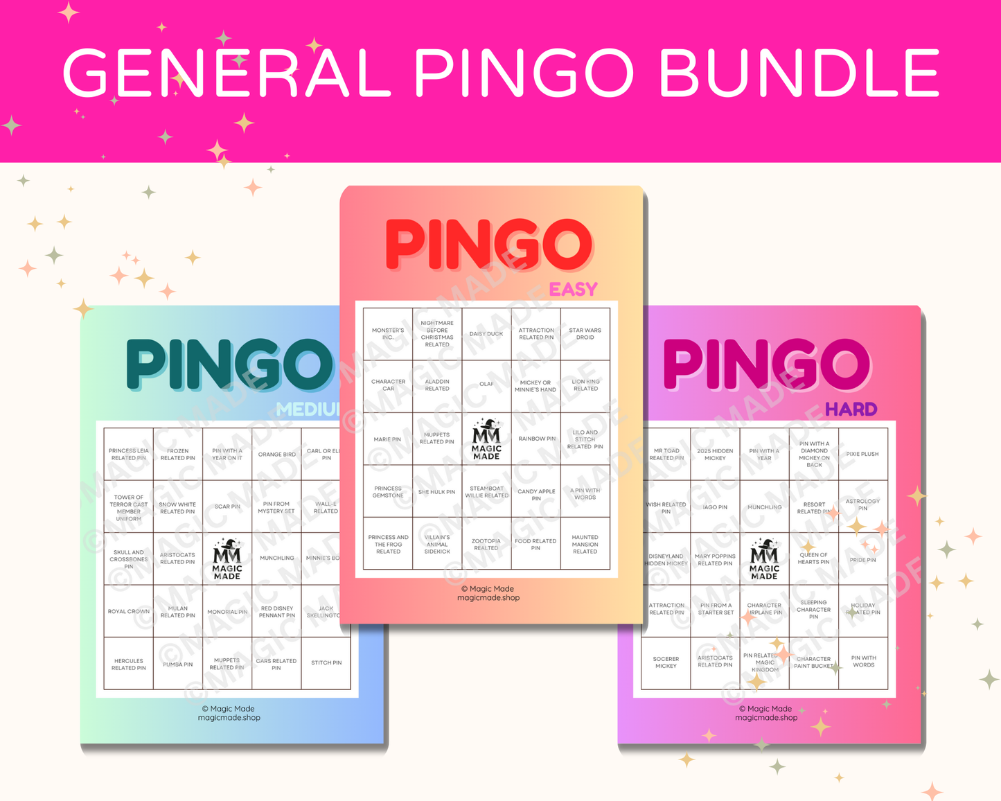 BUNDLE General Pingo - VOL 1