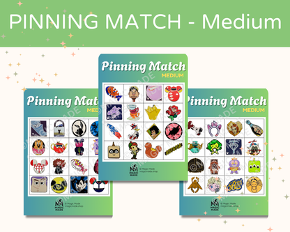 General Pinning Match - MEDIUM - Vol 1