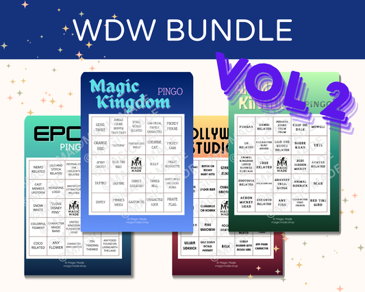 BUNDLE WDW Parks - VOL 2