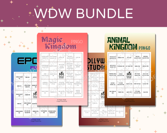 BUNDLE WDW Parks - VOL 1